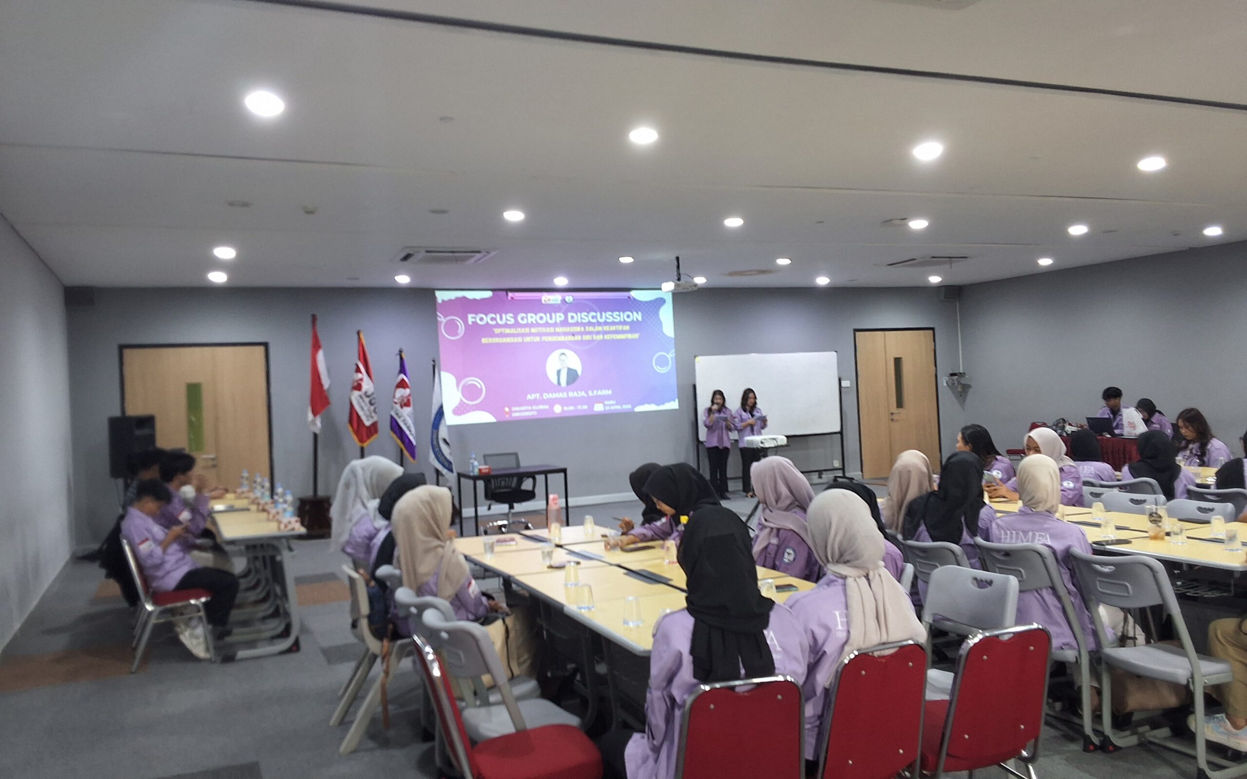 JGU Gelar FGD Bahas Optimalisasi Keaktifan Berorganisasi untuk Pengembangan Diri dan Kepemimpinan Mahasiswa