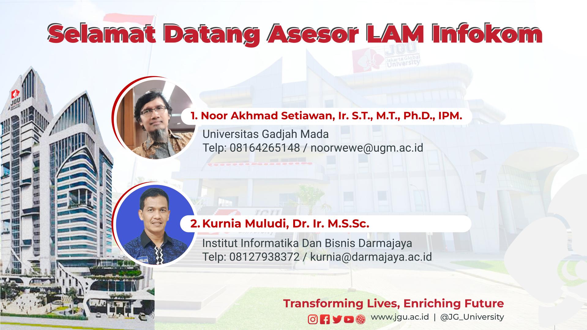Prodi S1 Teknik Informatika JGU Raih Akreditasi Baik Sekali dari LAM Infokom