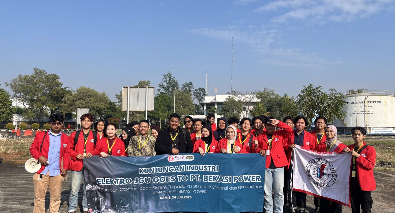 Himpunan Mahasiswa Elektro JGU Laksanakan Kunjungan Industri ke PT Bekasi Power