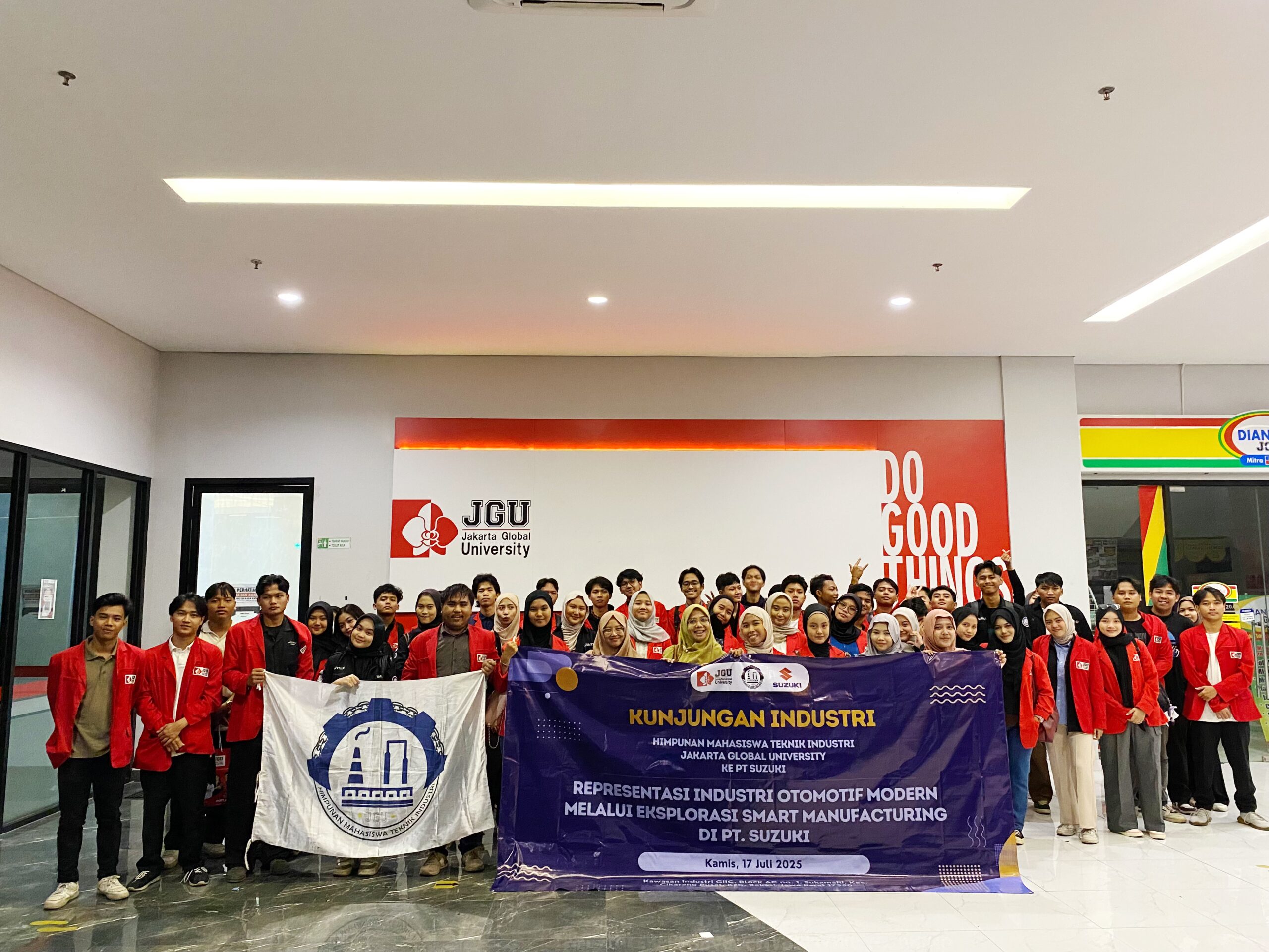 HMTI JGU Laksanakan Kunjungan Industri ke PT Suzuki