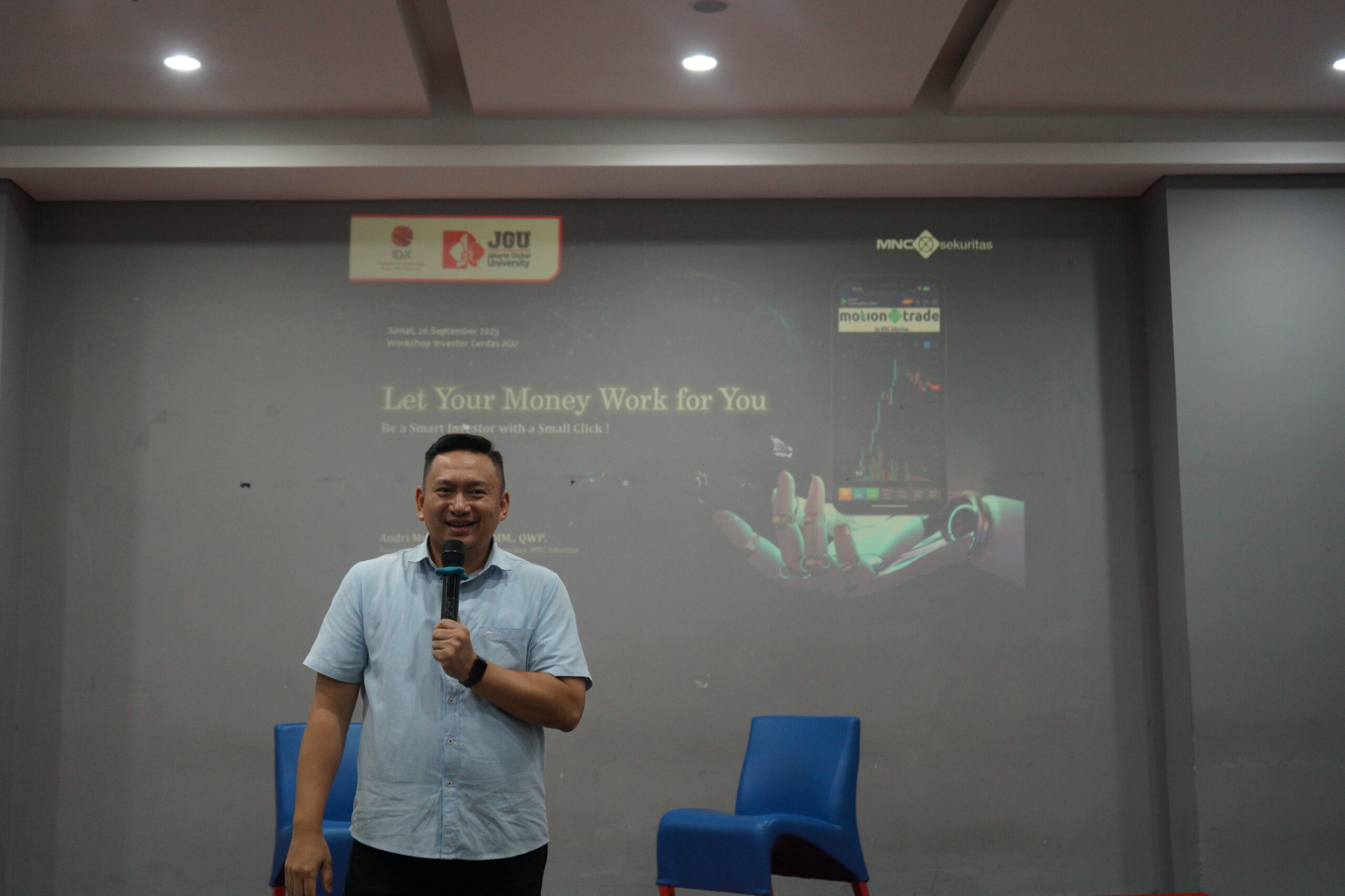 JGU Gelar Workshop Investor Cerdas Bersama MNC Sekuritas