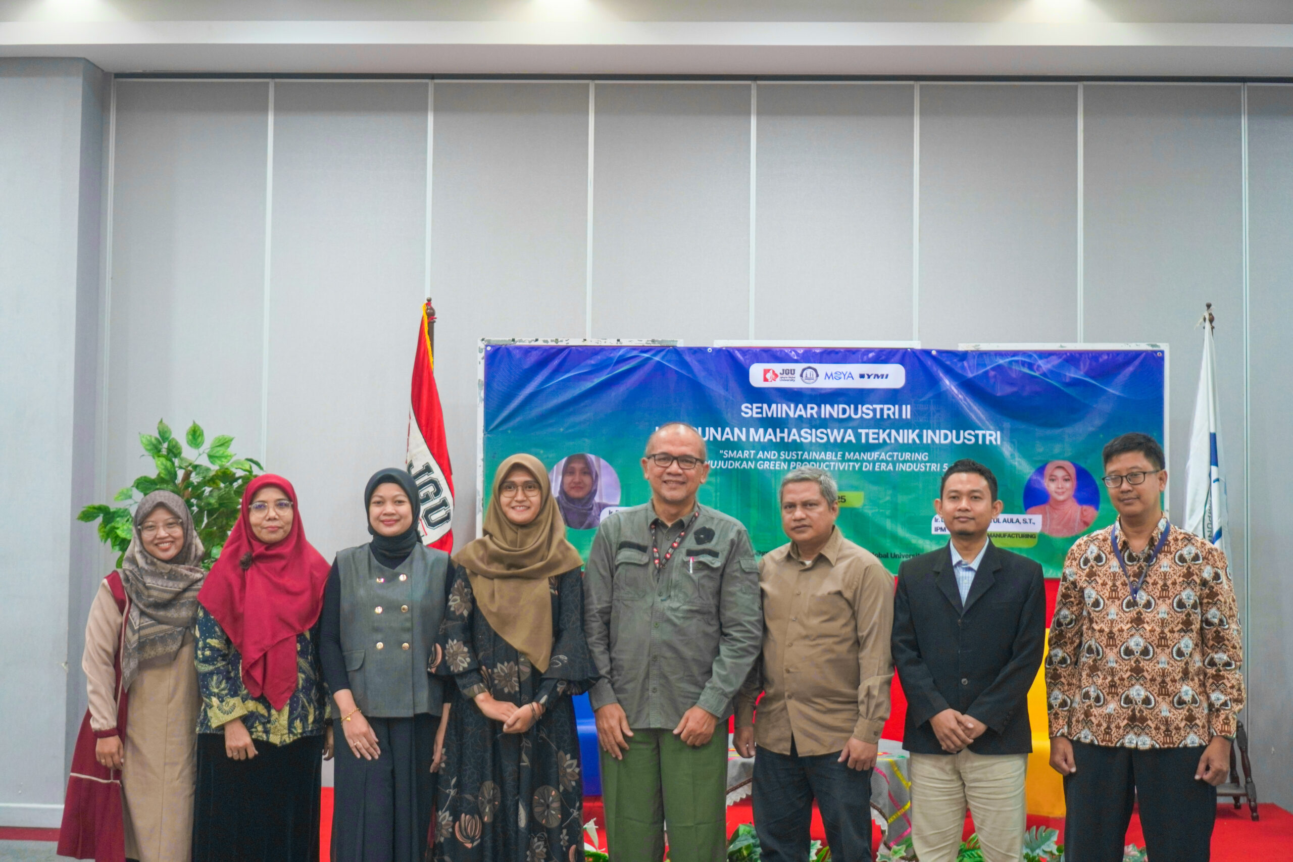 Mahasiswa Teknik Industri JGU Dalami Smart and Sustainable Manufacturing Lewat Seminar Industri II di Era Industri 5.0