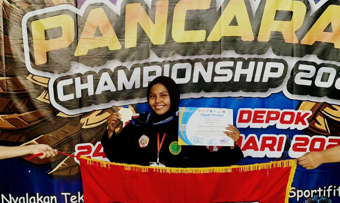 Mahasiswi JGU Raih Juara III Pencak Silat di Pancaran Championship 2025
