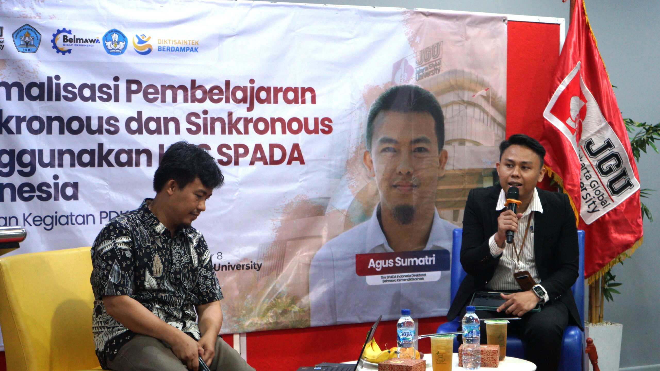 JGU Gelar Workshop Pemanfaatan LMS SPADA Indonesia untuk Penguatan Pembelajaran Digital