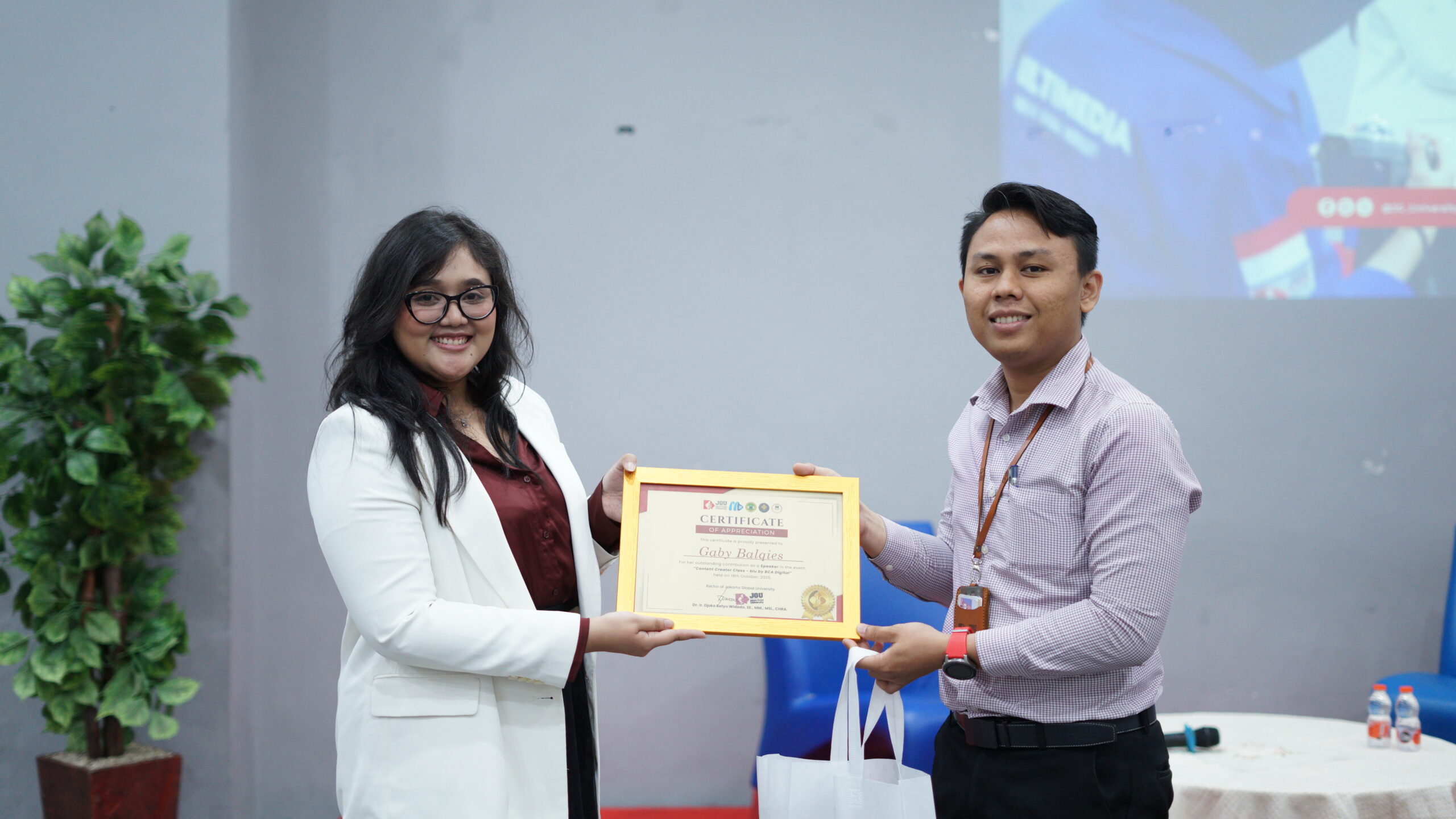 JGU Gelar Content Creator Class Bersama blu by BCA Digital, Asah Kemampuan Digital Mahasiswa